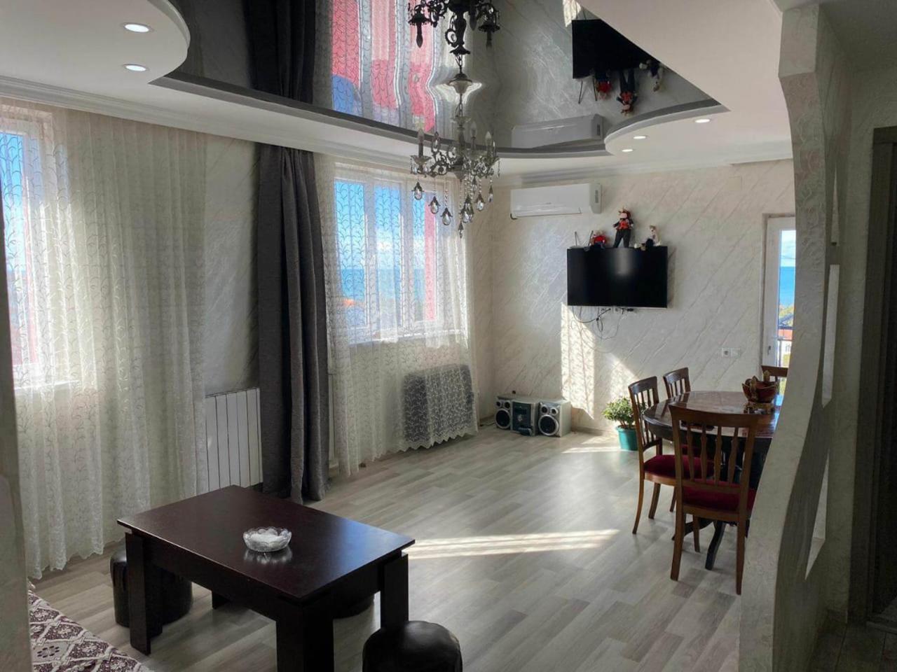 Апартаменты WITH SEA VIEW Батуми Экстерьер фото