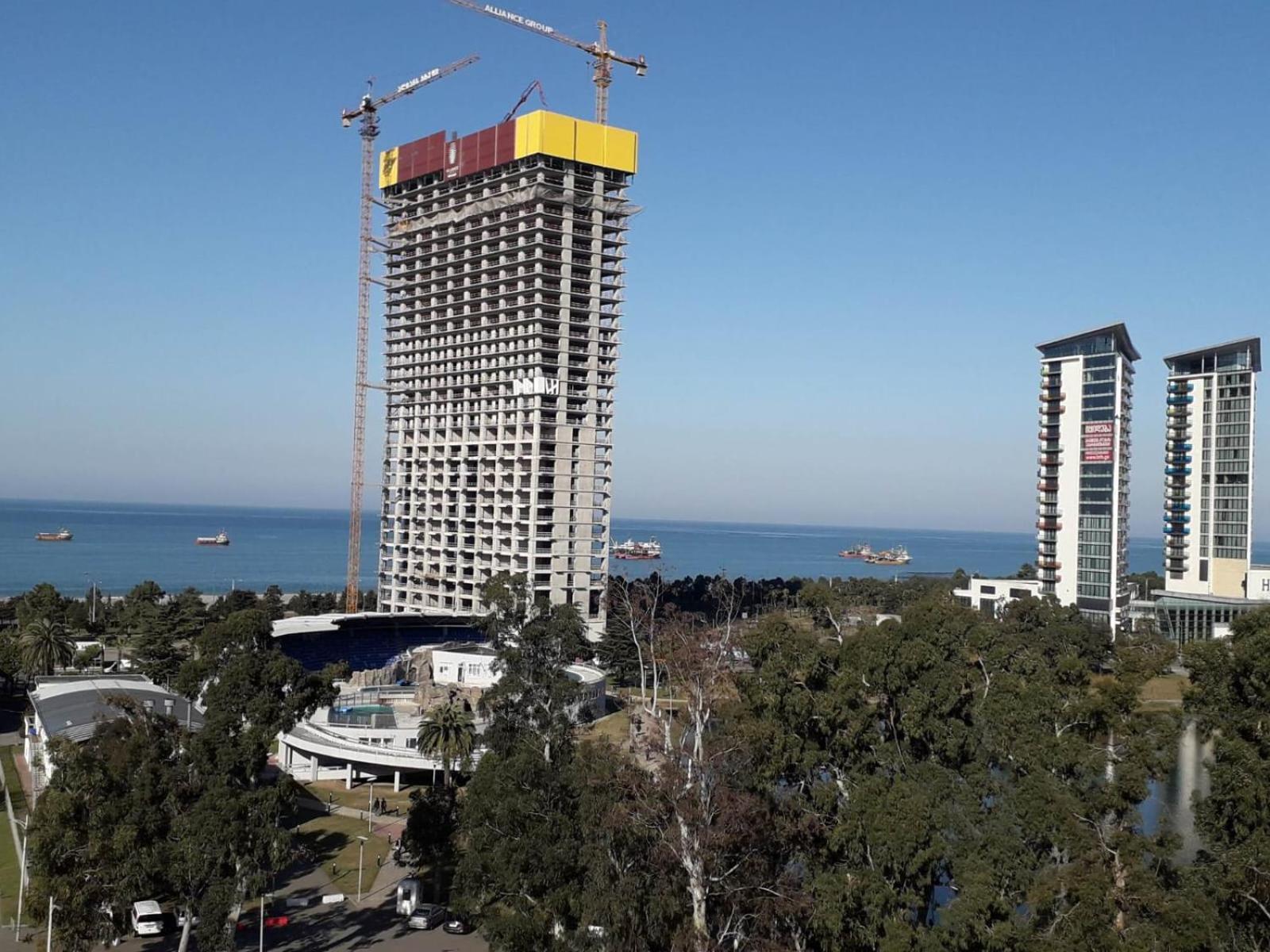 Апартаменты WITH SEA VIEW Батуми Экстерьер фото